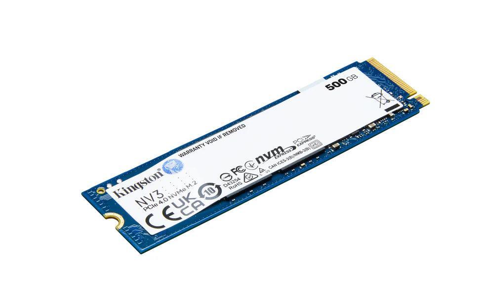 SSD Kingston NV3 500GB M.2 2280 PCIe NVMe - SNV3S/500G - Mega Market