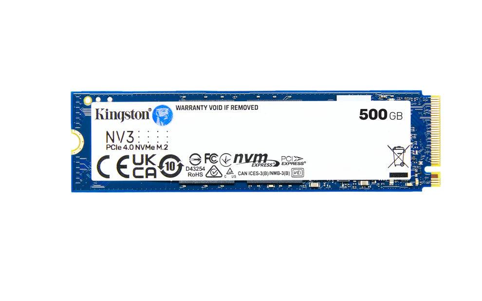 SSD Kingston NV3 500GB M.2 2280 PCIe NVMe - SNV3S/500G - Mega Market