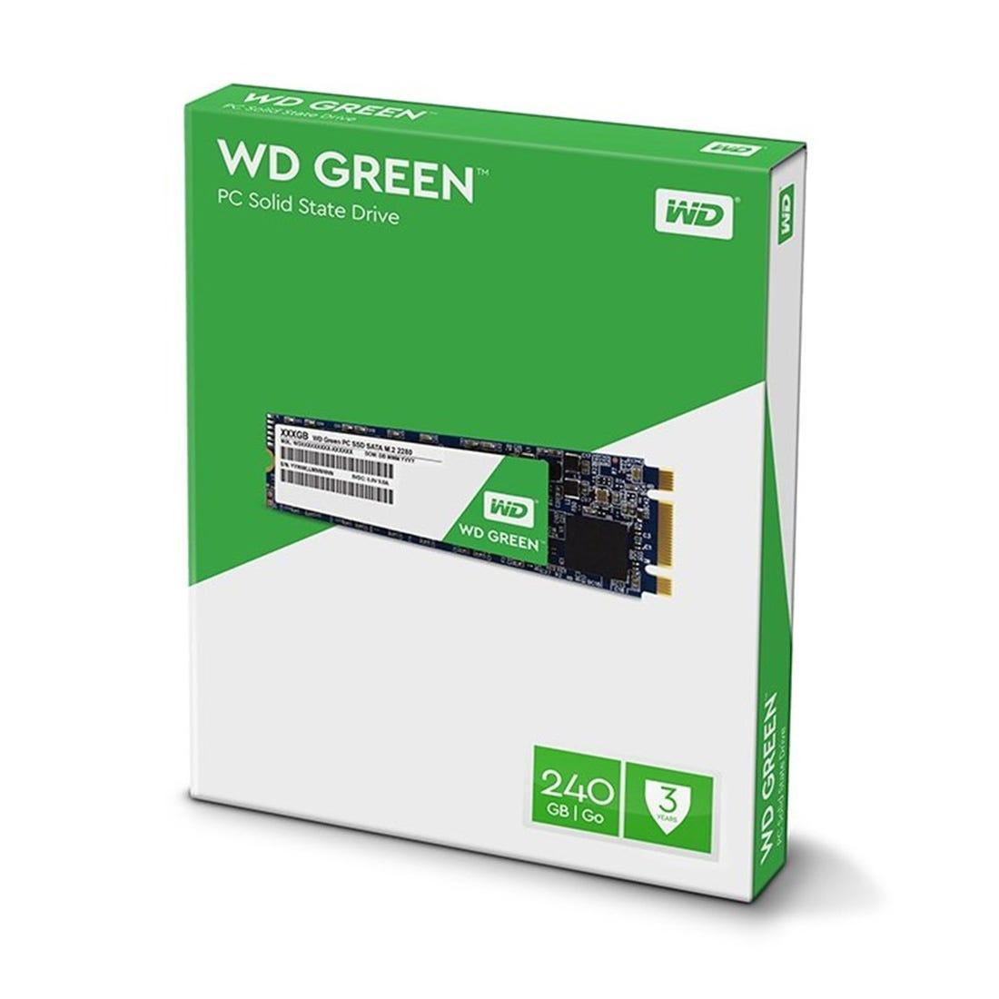SSD WD Green 240GB M.2 eSata WDS240G2G0B I - Mega Market