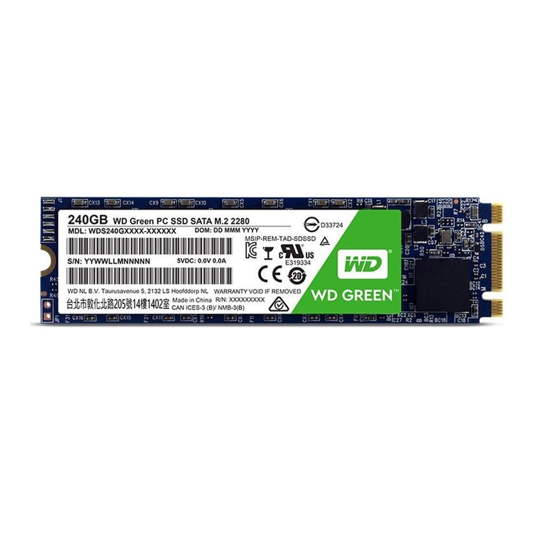 SSD WD Green 240GB M.2 eSata WDS240G2G0B I - Mega Market