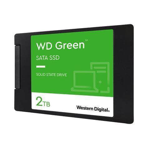 SSD WD Green Sata 2T WDS200T2G0Ai - Mega Market