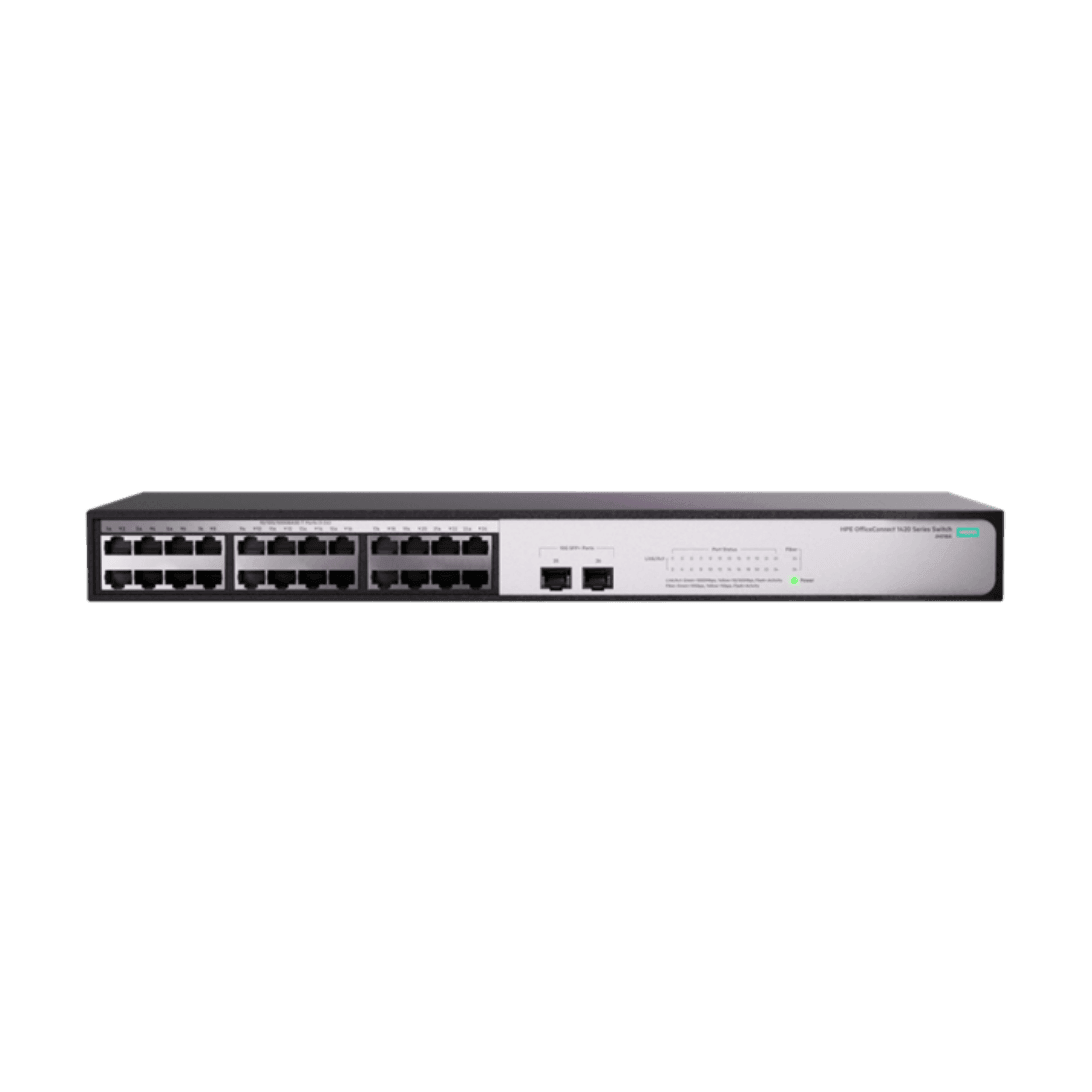 Switch HPE Aruba 1420 24G + 2SFP - JH017A - Mega Market