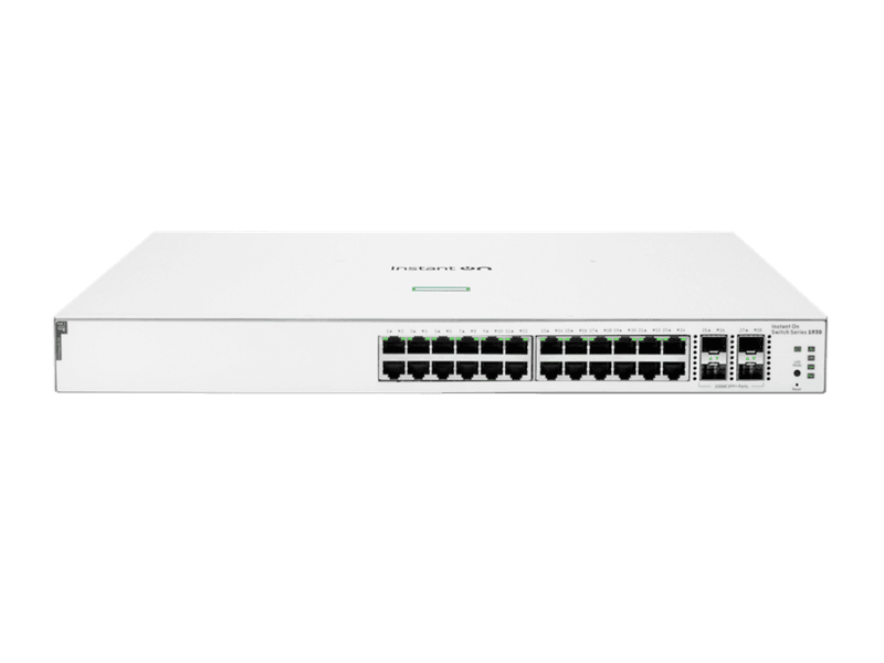 Switch HPE Aruba Instant On 1930 24G 4SFP+ 195W - JL683B - Mega Market