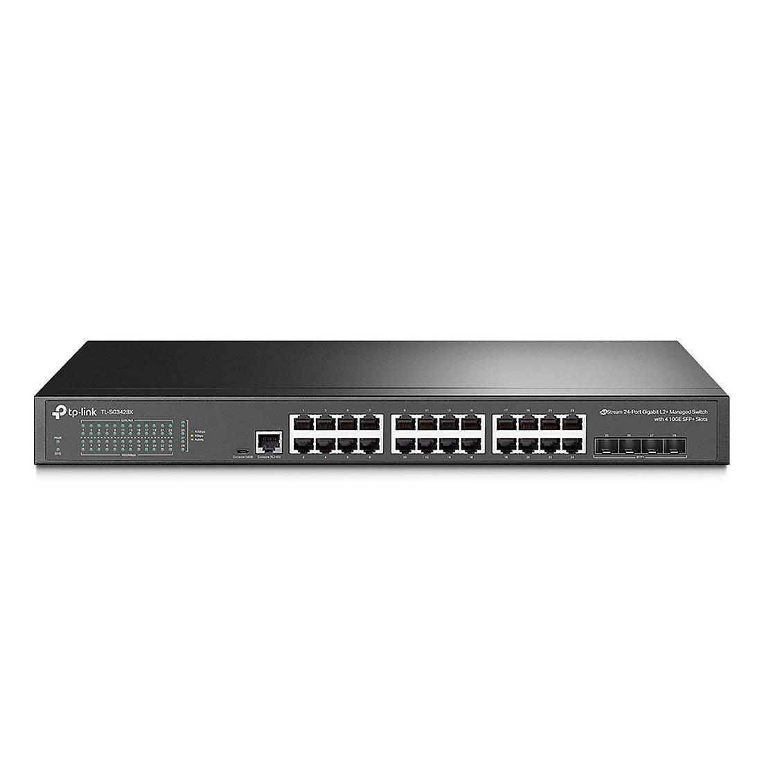 Switch TP-LINK Gigabit 24 Portas e 4 SFP 10GE TL-SG3428X - Mega Market