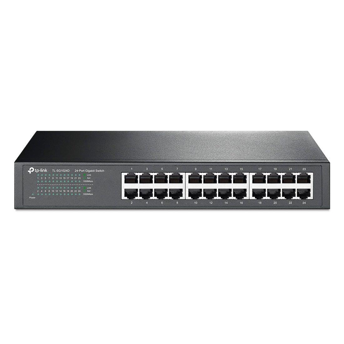 Switch TP-LINK Mesa/Rack 24 Portas Gigabit TL-SG1024D - Mega Market