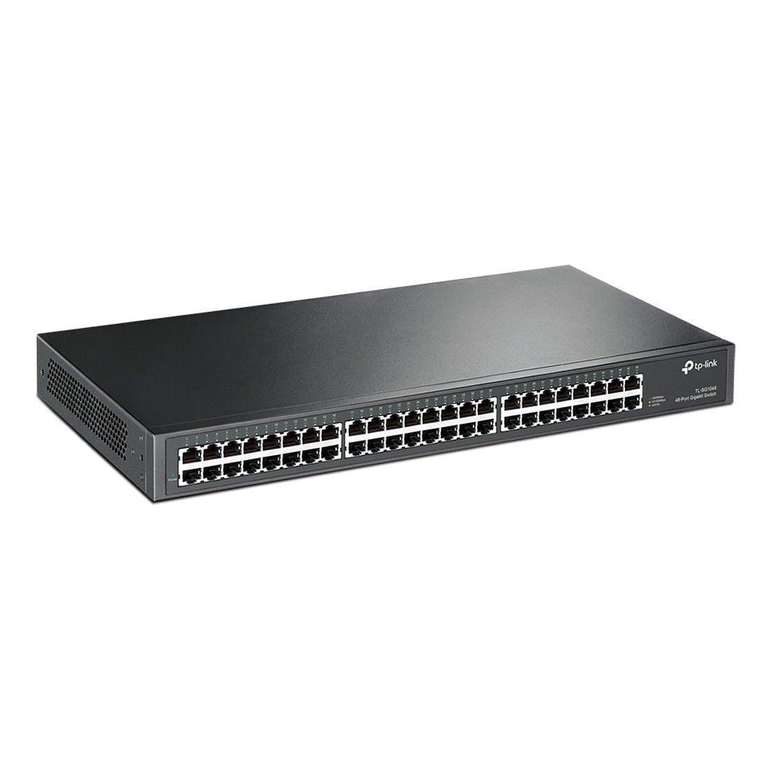 Switch TP-LINK rack gigabit 10/1000Mbps 48 Portas TL-SG1048 - Mega Market
