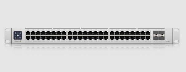Switch Ubiquiti UniFi 48P 4SFP+ - USW-Enterprise-48-PoE I - Mega Market
