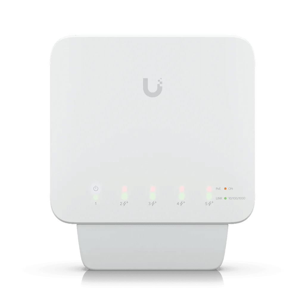 Switch Ubiquiti UniFi G2 5P (4P) PoE - USW-Flex - Mega Market