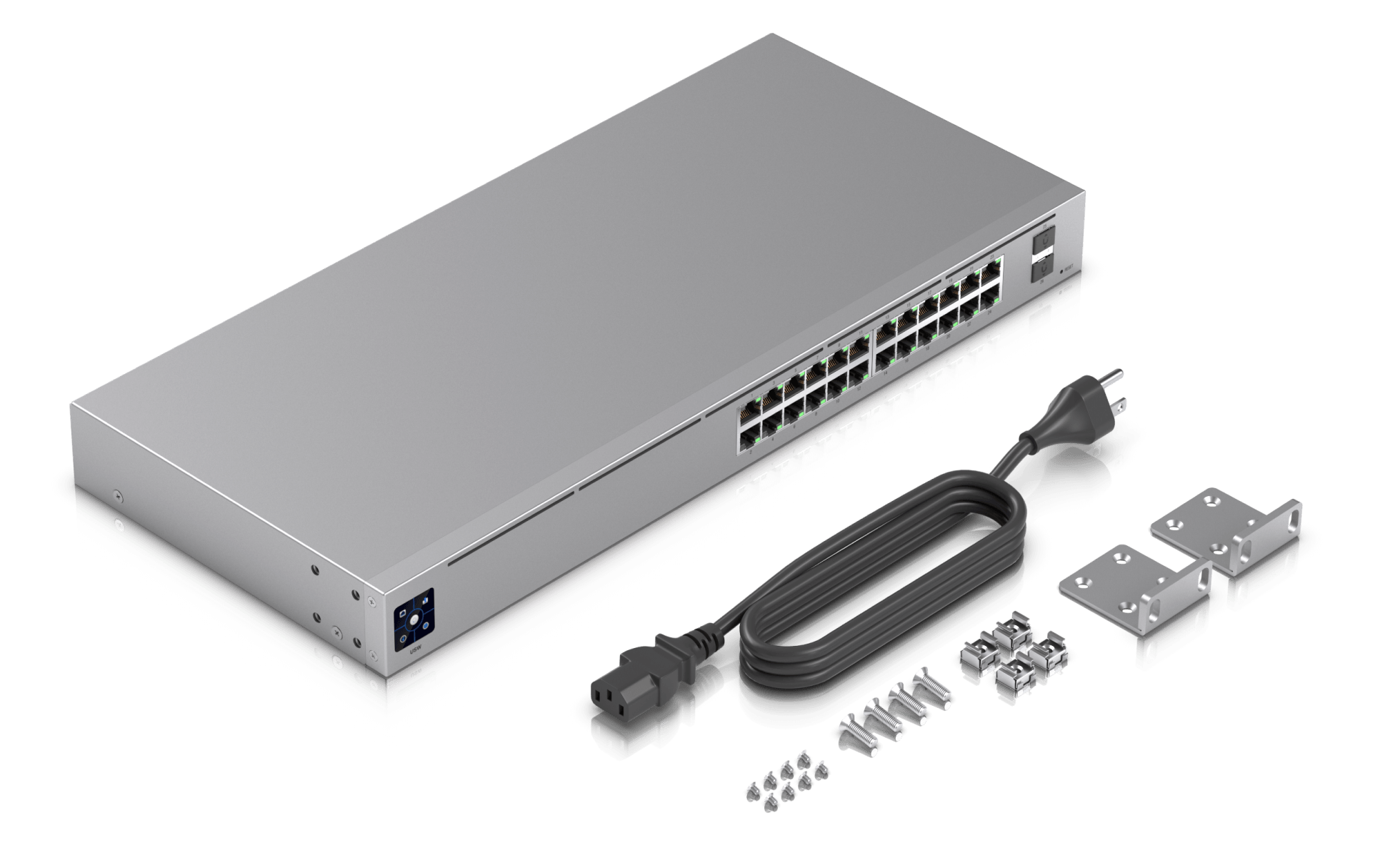 Switch Ubiquiti UniFi Gen2 24P + 2SFP - USW-24-AU - Mega Market