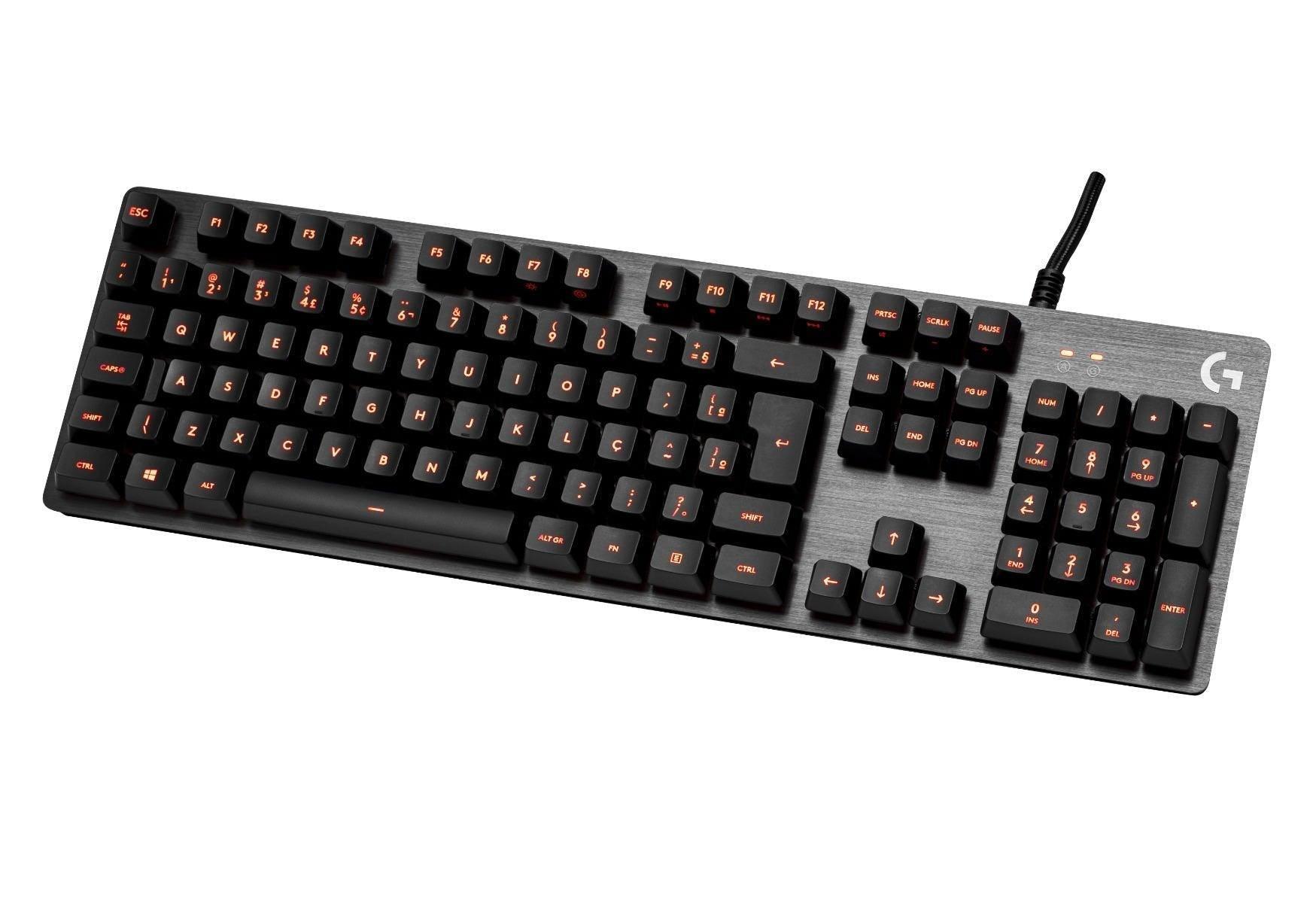 Teclado Gamer Logitech G413 Carbon USB - 920-009162 - Mega Market