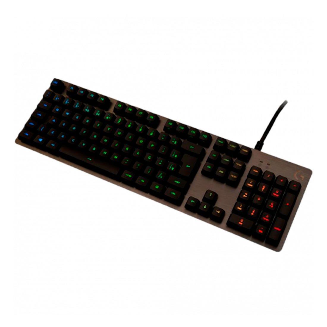 Teclado Gamer Logitech G512 Carbon USB 920-009400 - Mega Market