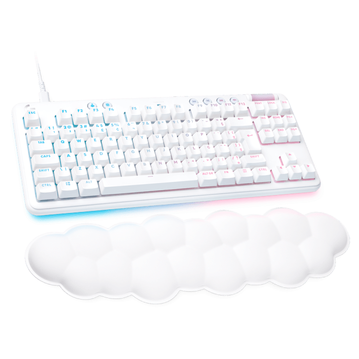 Teclado Gamer Logitech G713 Mecânico Branco USB - 920-010701 - Mega Market