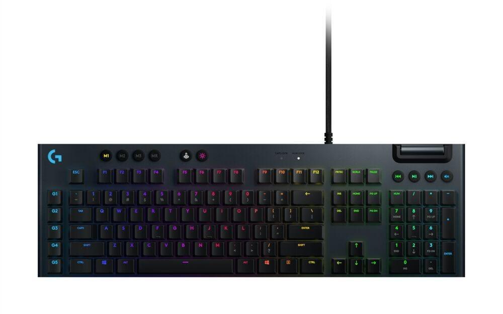 Teclado Gamer Logitech G815 Preto USB 920-008984 - Mega Market
