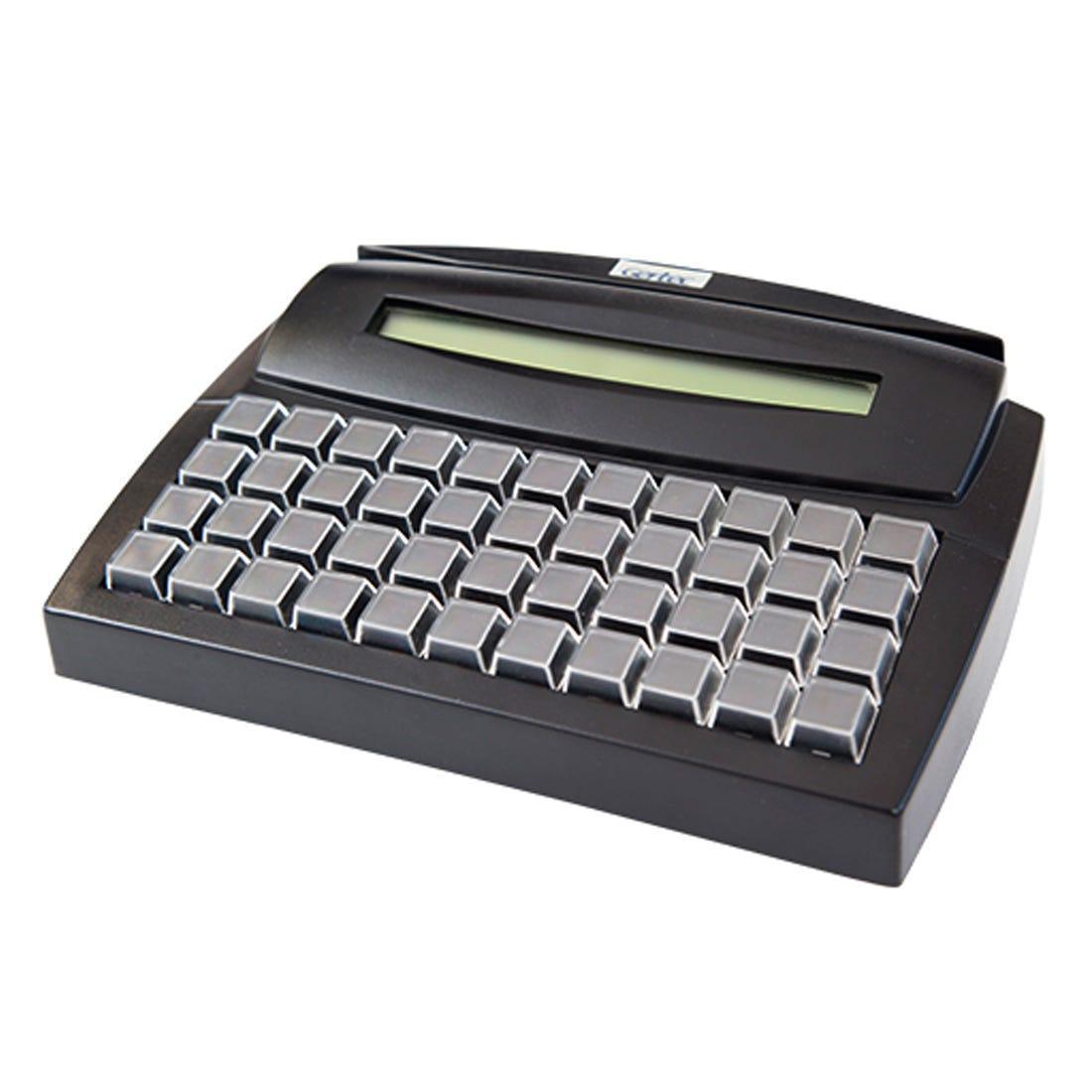 Teclado Gertec Preto TEC 44 C/ DISPLAY USB 00409871 - Mega Market