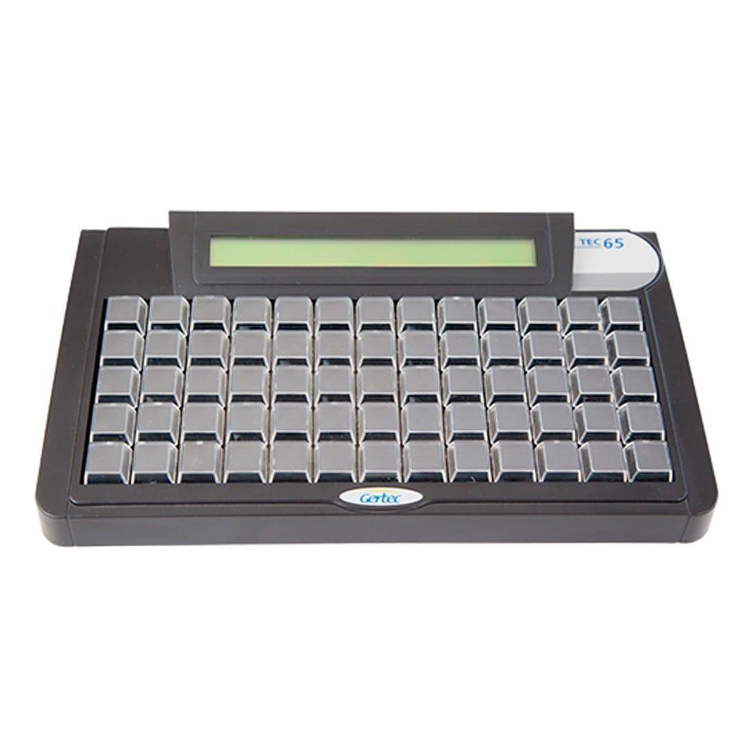 Teclado Gertec Tec-E 65 USB - 00408719 - Mega Market
