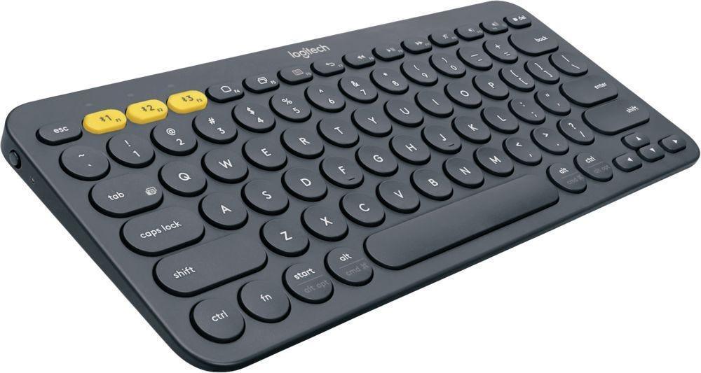 Teclado Logitech K380 Preto Bluetooth Padrão US 920-007564 - Mega Market