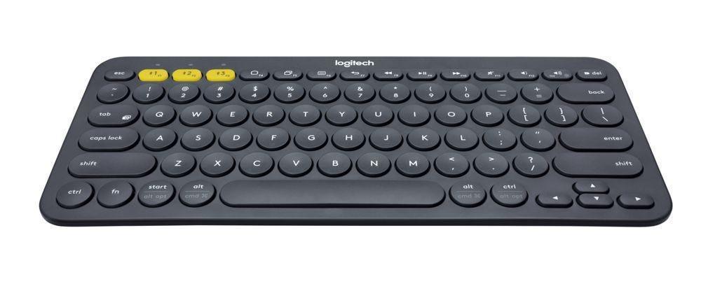 Teclado Logitech K380 Preto Bluetooth Padrão US 920-007564 - Mega Market