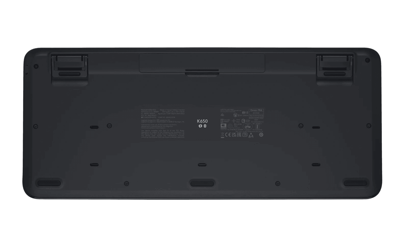 Teclado Logitech K650 Signature Grafite Padrão US - 920-010911 - Mega Market