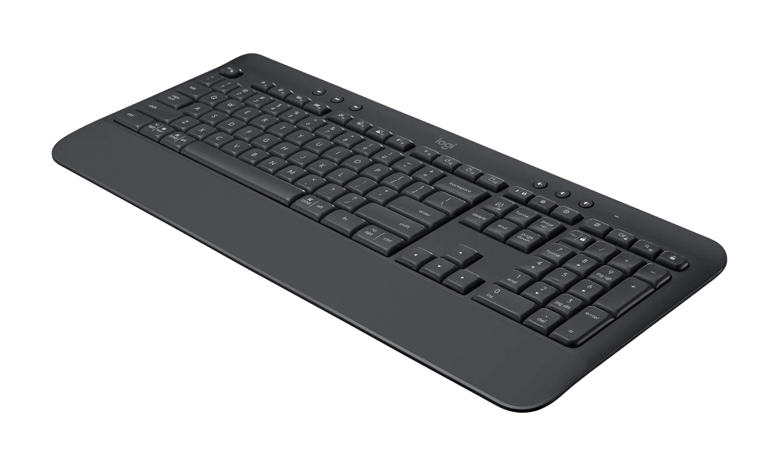 Teclado Logitech K650 Signature Grafite Padrão US - 920-010911 - Mega Market