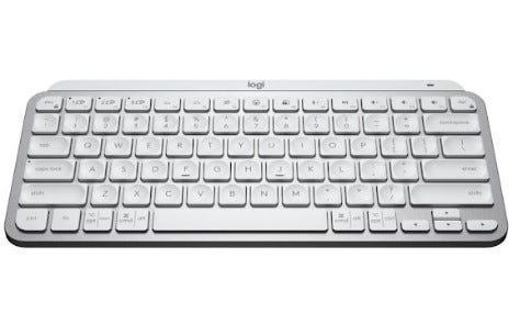 Teclado Logitech MX Keys Mini Cinza Padrão US - 920-010506 - Mega Market