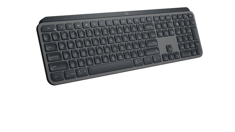 Teclado Logitech MX Keys Pt Bluetooth Padrão US 920-009297 - Mega Market