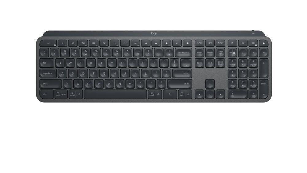Teclado Logitech MX Keys Pt Bluetooth Padrão US 920-009297 - Mega Market