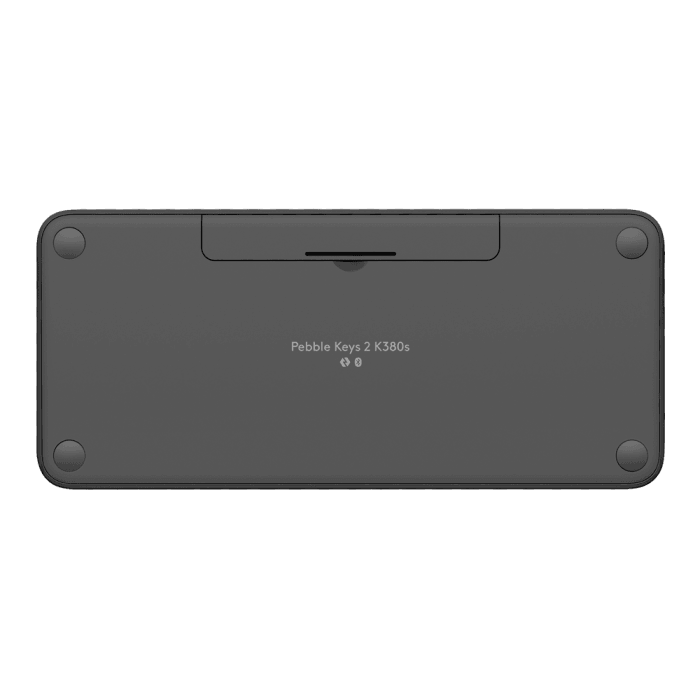 Teclado Logitech Pebble Keys 2 K380s Sem fio Grafite - 920-011789 - Mega Market