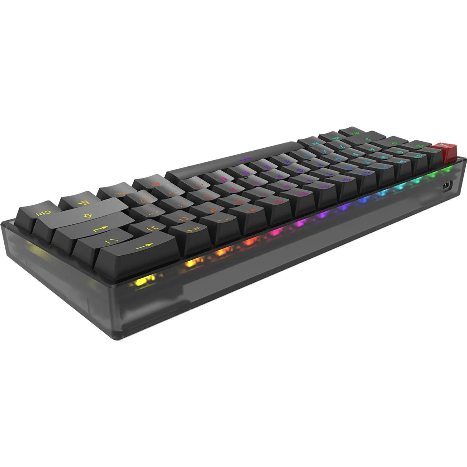 Teclado Mecânico Gamer AOC Cherry MX RED RGB - AGK600BR/FG - Mega Market
