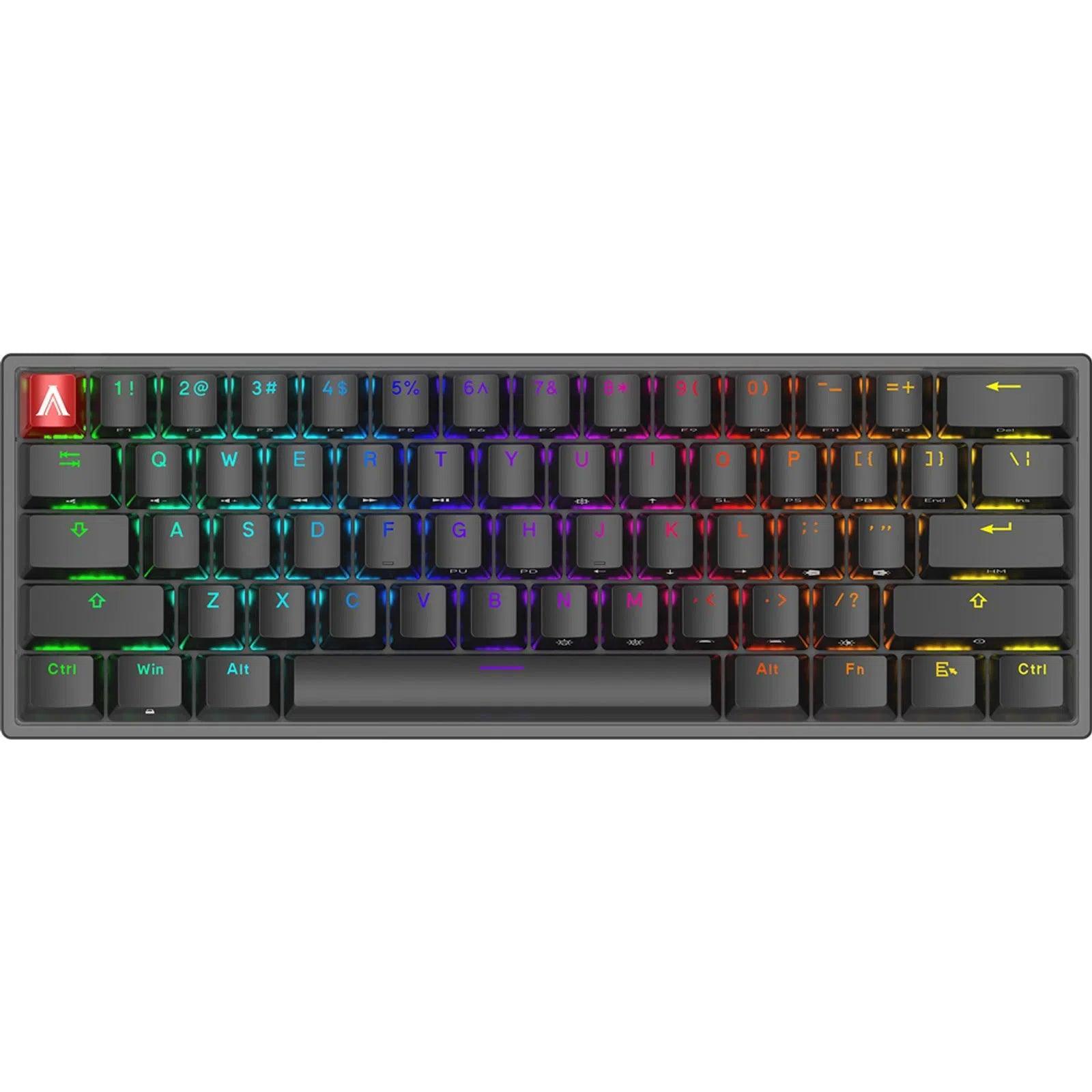 Teclado Mecânico Gamer AOC Cherry MX RED RGB - AGK600BR/FG - Mega Market
