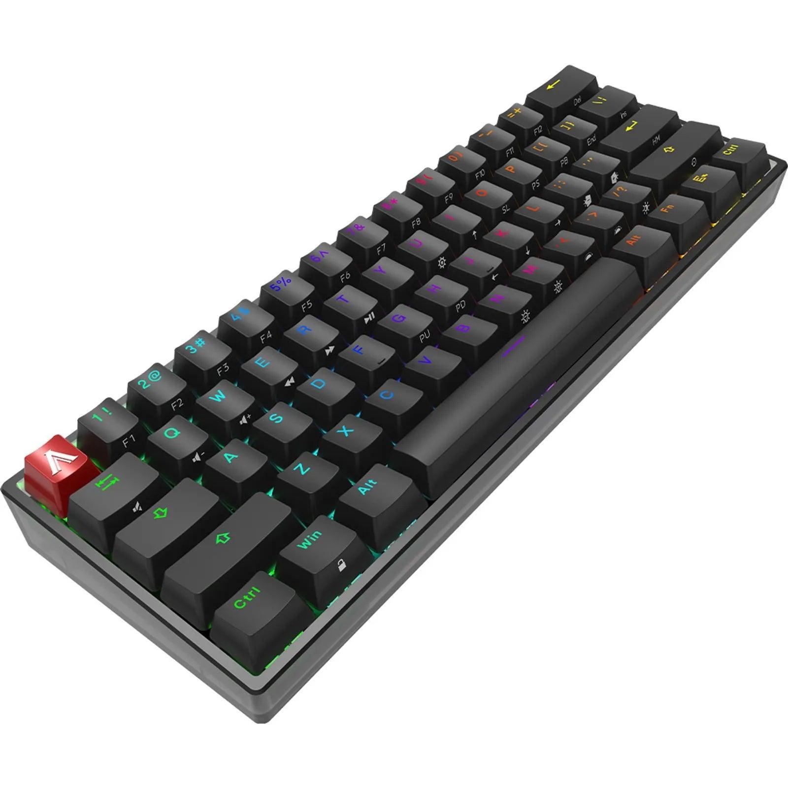 Teclado Mecânico Gamer AOC Cherry MX RED RGB - AGK600BR/FG - Mega Market