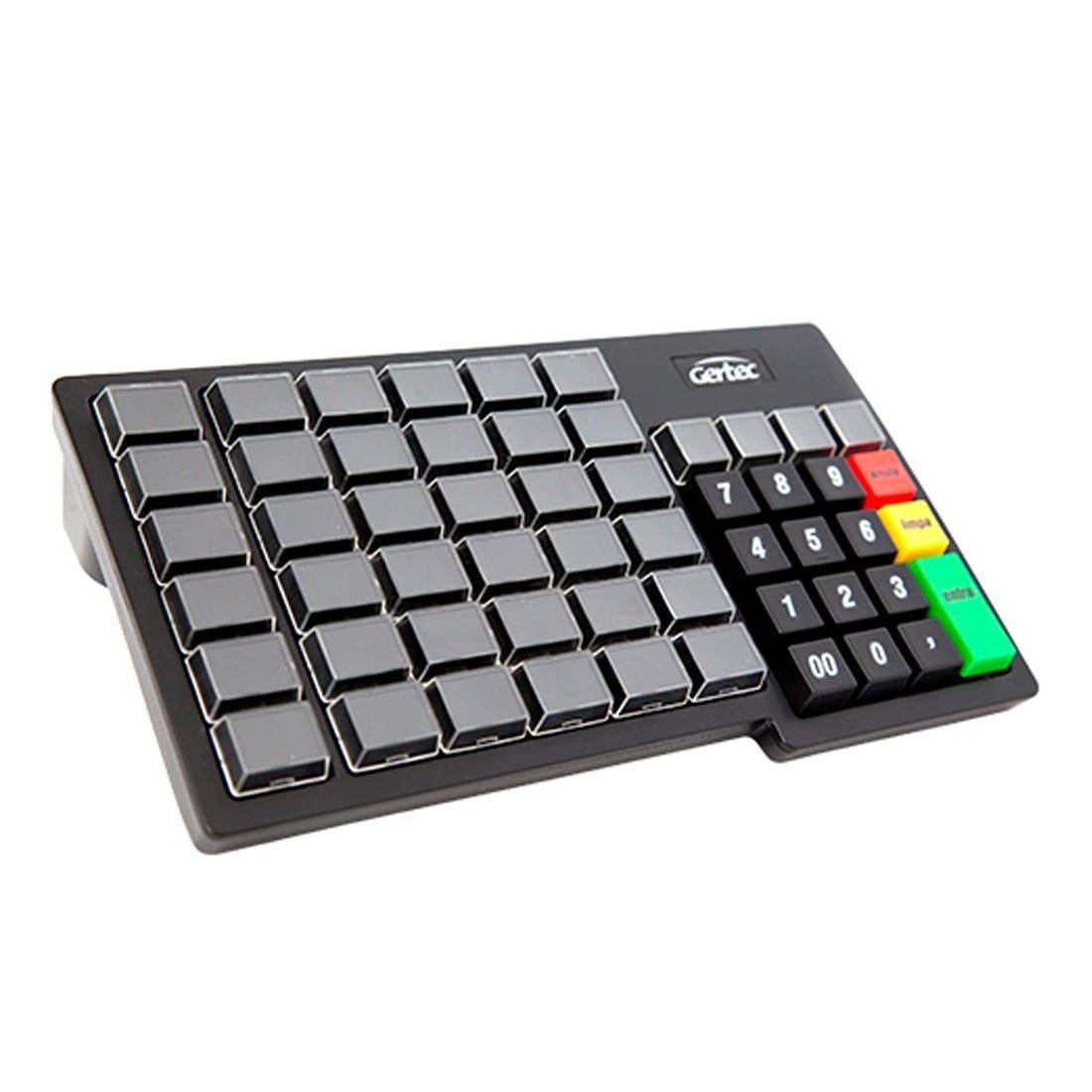 Teclado para PDV Gertec TEC 55 USB - 00408522 - Mega Market