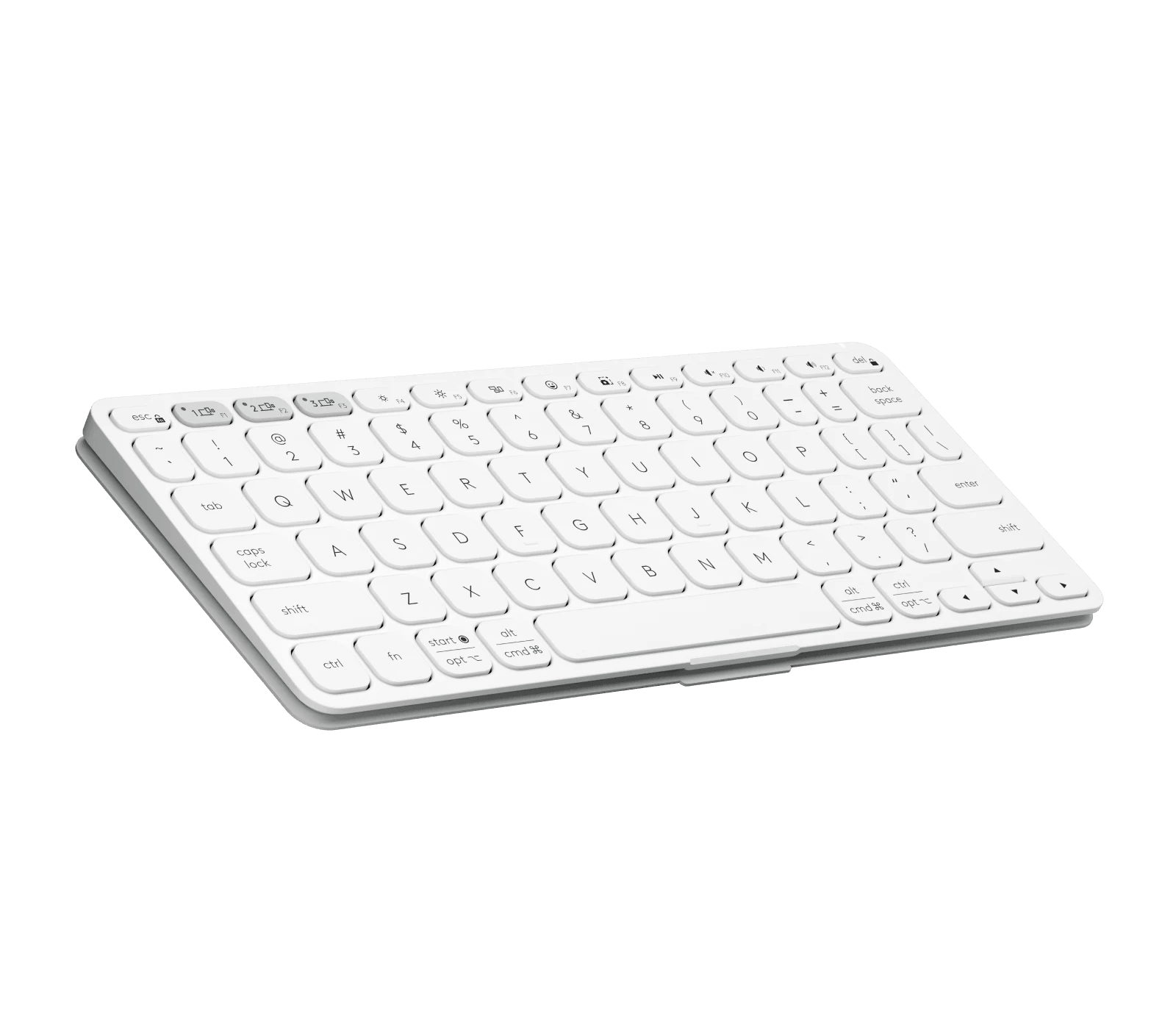 Teclado Portátil Logitech Keys-To-Go 2 Branco - 920-012919 - Mega Market