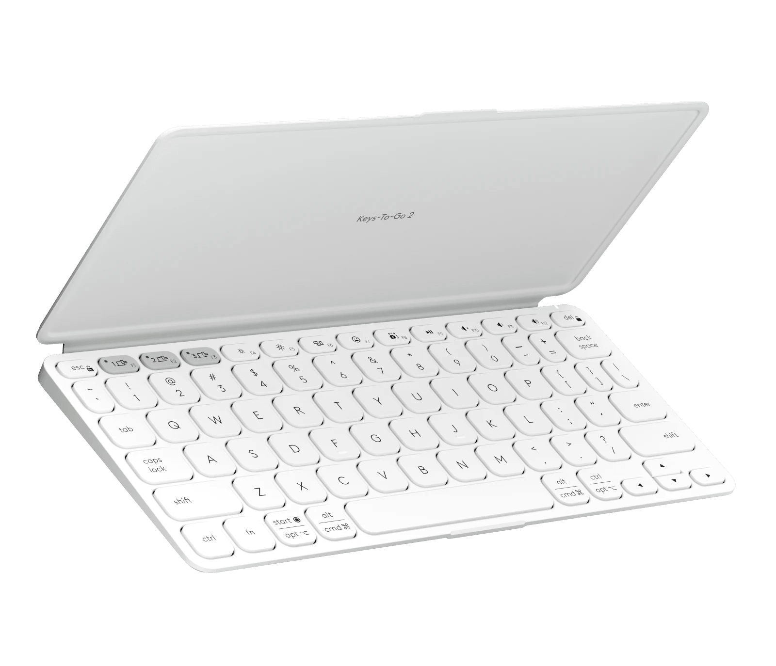 Teclado Portátil Logitech Keys-To-Go 2 Branco - 920-012919 - Mega Market