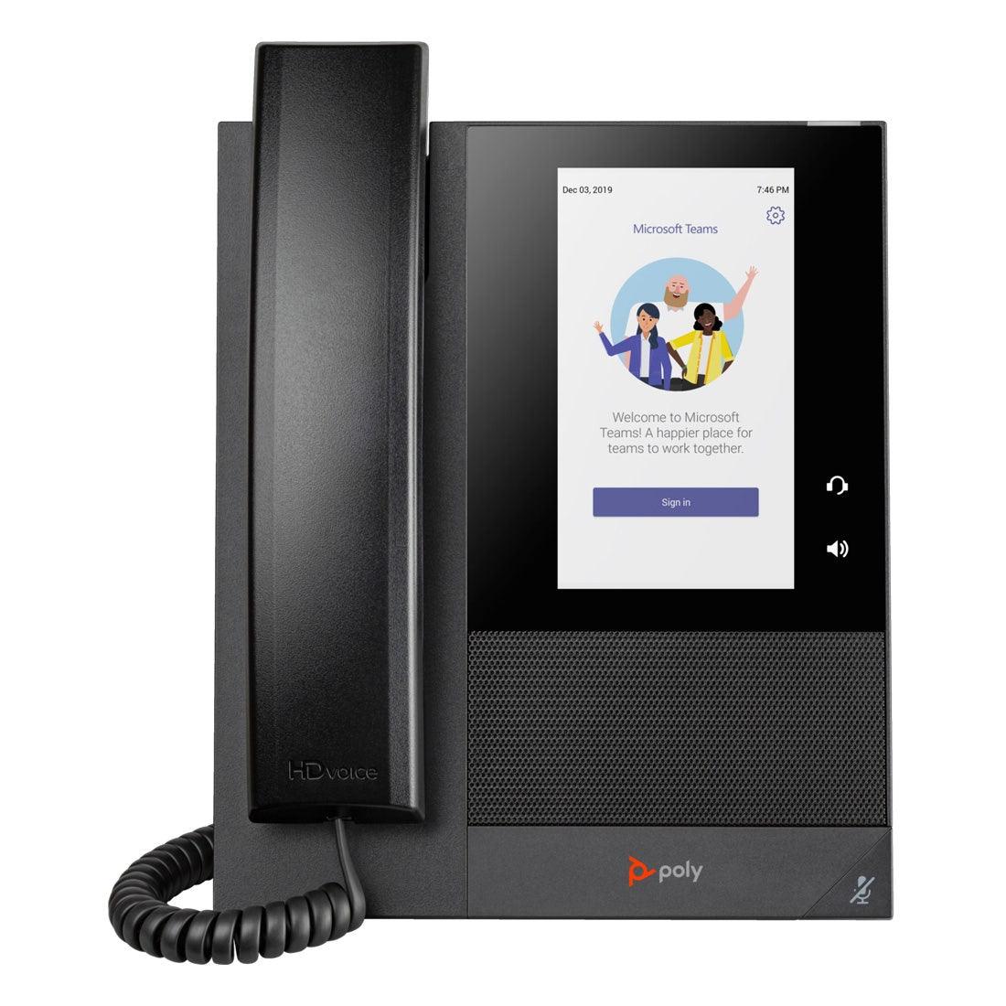 Telefone Poly CCX 400 PoE Teams - 848Z8AA#AC3 - Mega Market