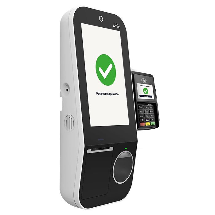 Terminal Auto Atendimento Gertec Smart Kiosk SK210 - 40001280 - Mega Market