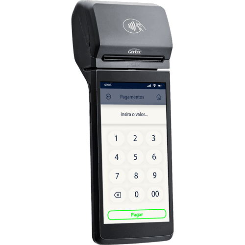 Terminal de Vendas Gertec GPOS720 PDV Android - 50801101 - Mega Market