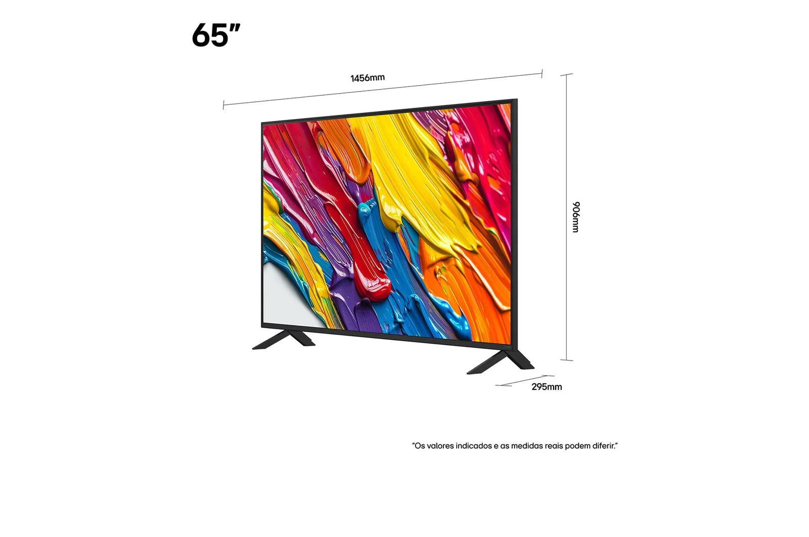 Smart TV LG 65" 4K QNED WebOS 25 - 65QNED82ASG