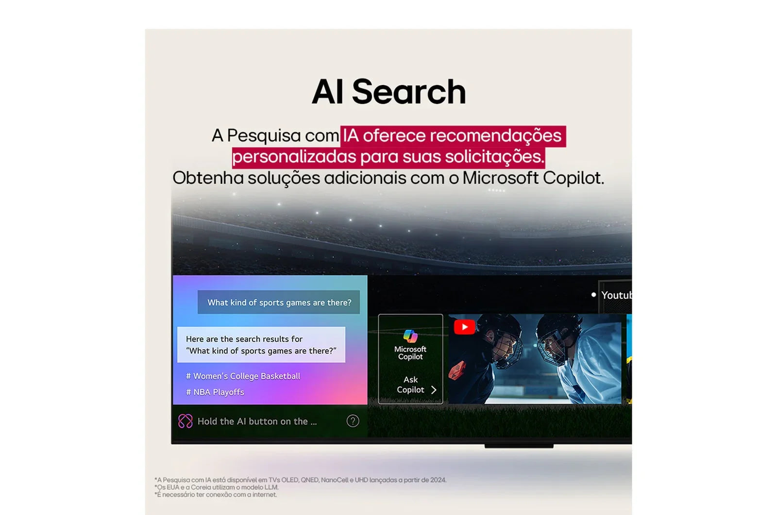 Smart TV LG 75" 4K QNED WebOS 25 - 75QNED82ASG