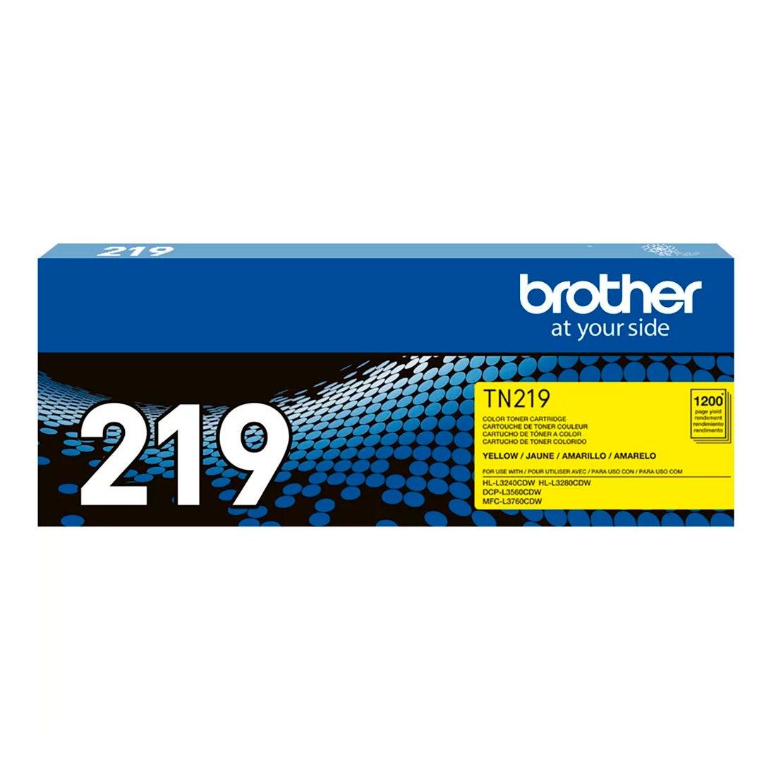 Toner Brother Amarelo 1,2K - TN219YBR - Mega Market