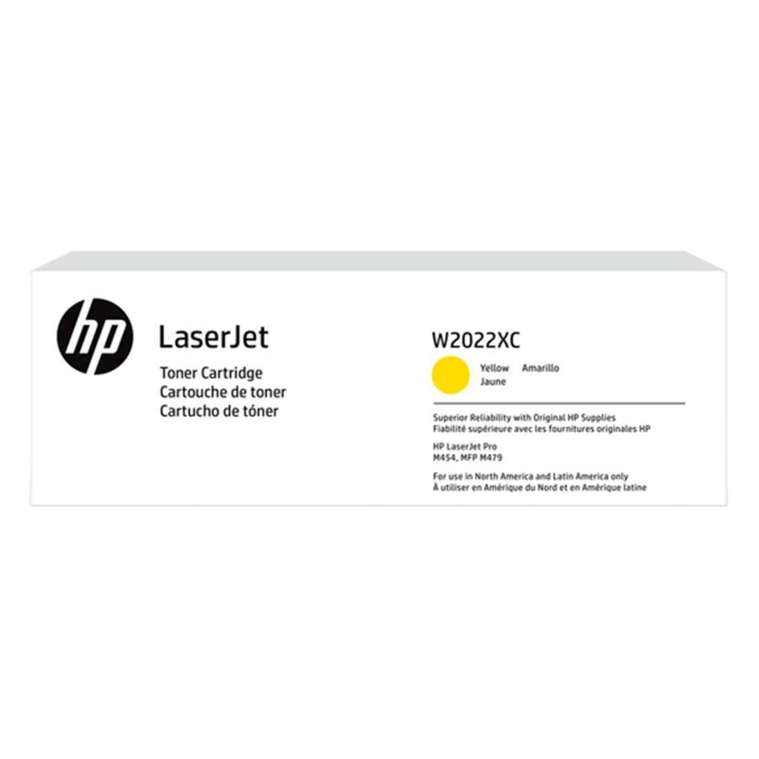 Toner HP 414X Amarelo W2022XC - Mega Market
