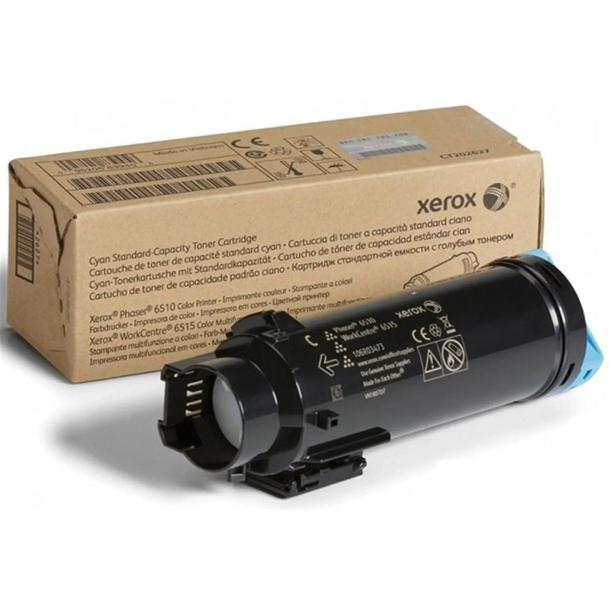 Toner Xerox Ciano de Alta Capacidade 4.3K - 106R03693NO - Mega Market