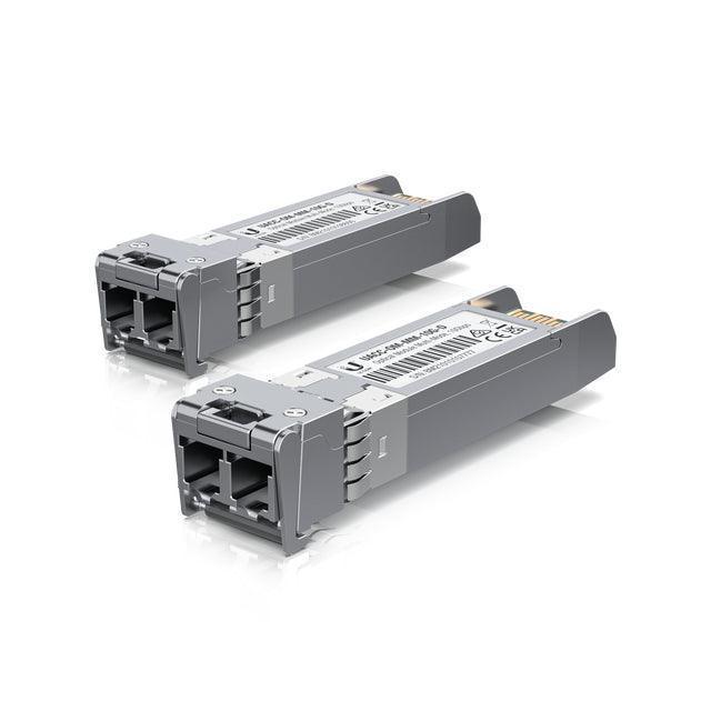 Transceiver Ubiquiti 2 LC MM SFP+ 300m - UACCOMMM10GD2 I - Mega Market