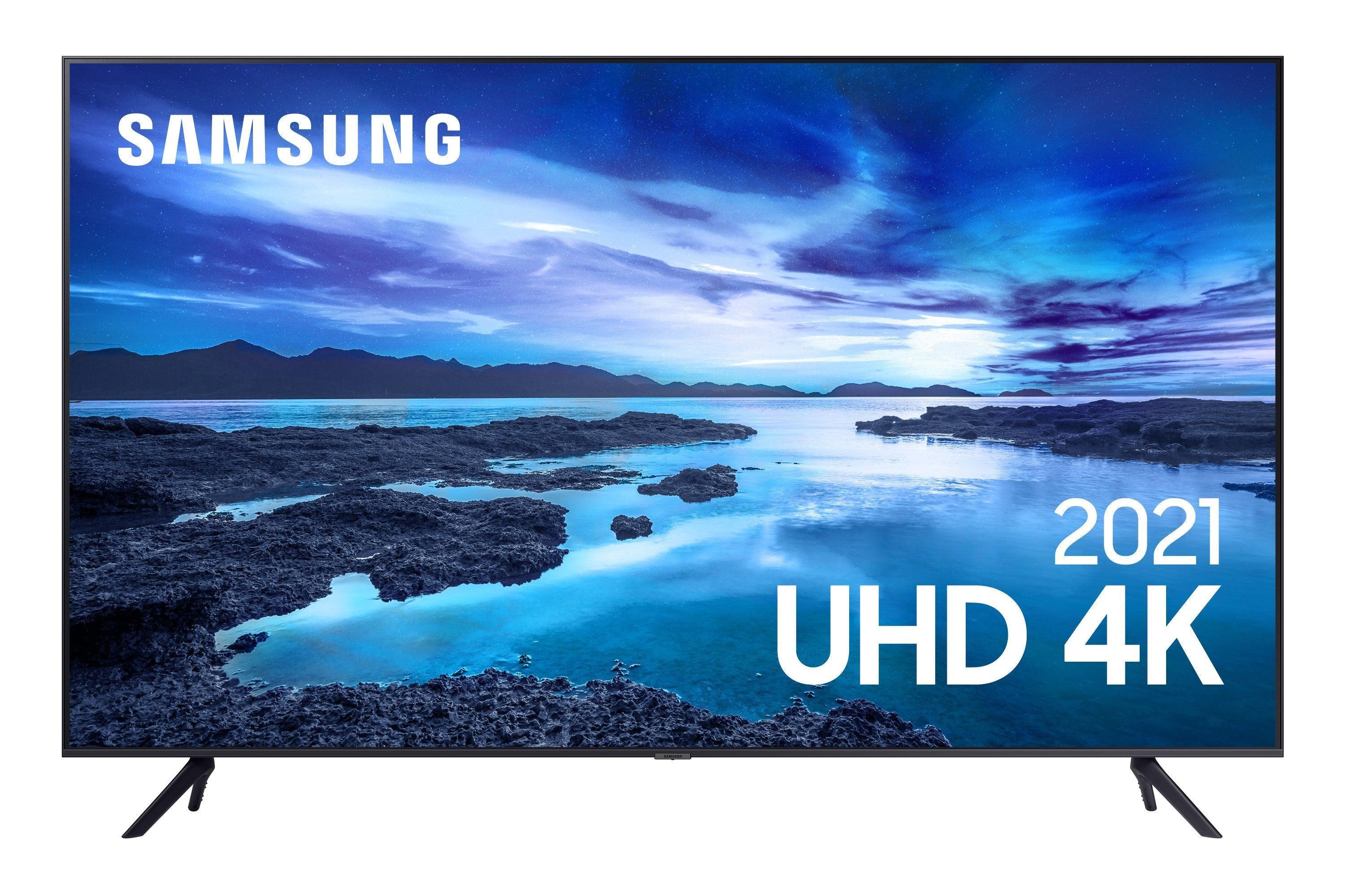 TV Samsung Smart LED 4K 43" UN43AU7700GXZD - Mega Market