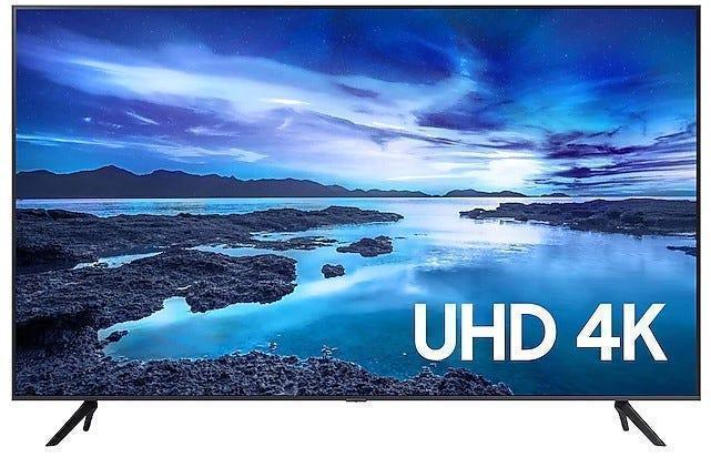 TV Samsung Smart LED 4K 58" UN58AU7700GXZD - Mega Market