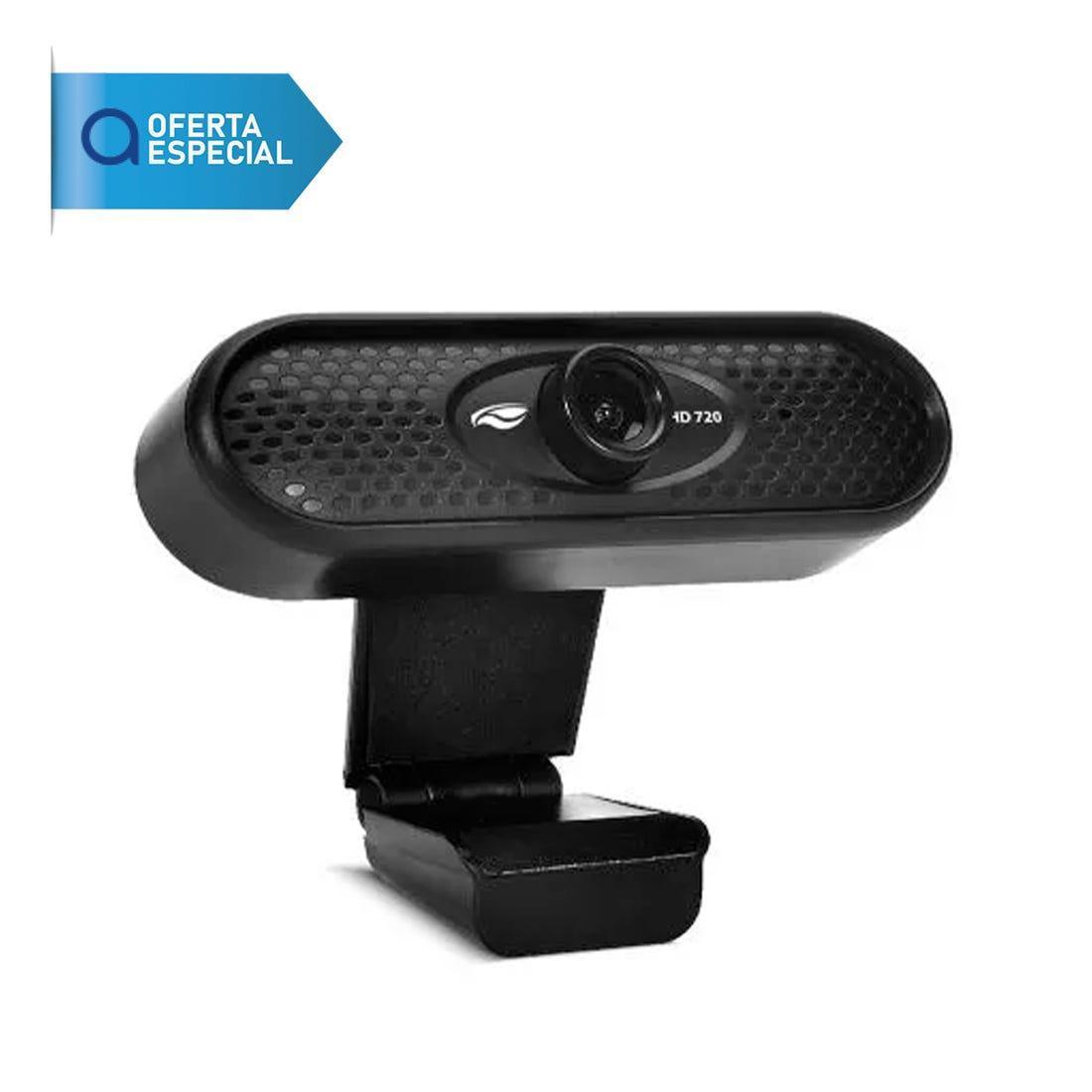 Webcam C3 Tech HD 720p Black WB-71BK - Mega Market