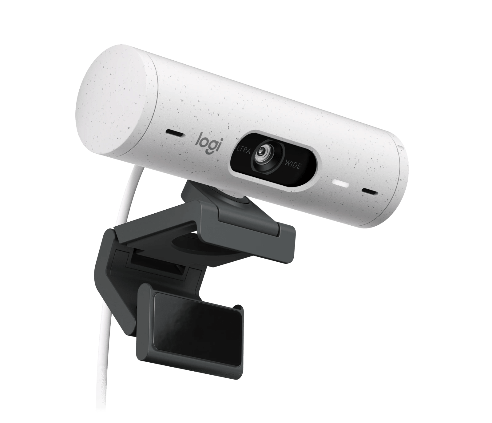 Webcam Logitech Brio 500 Branca Full HD 960-001426-C - Mega Market