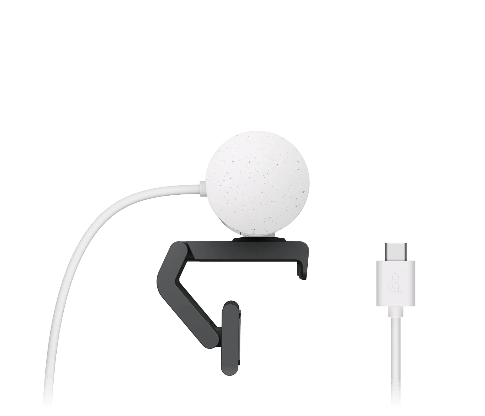 Webcam Logitech Brio 500 Branca Full HD 960-001426-C - Mega Market