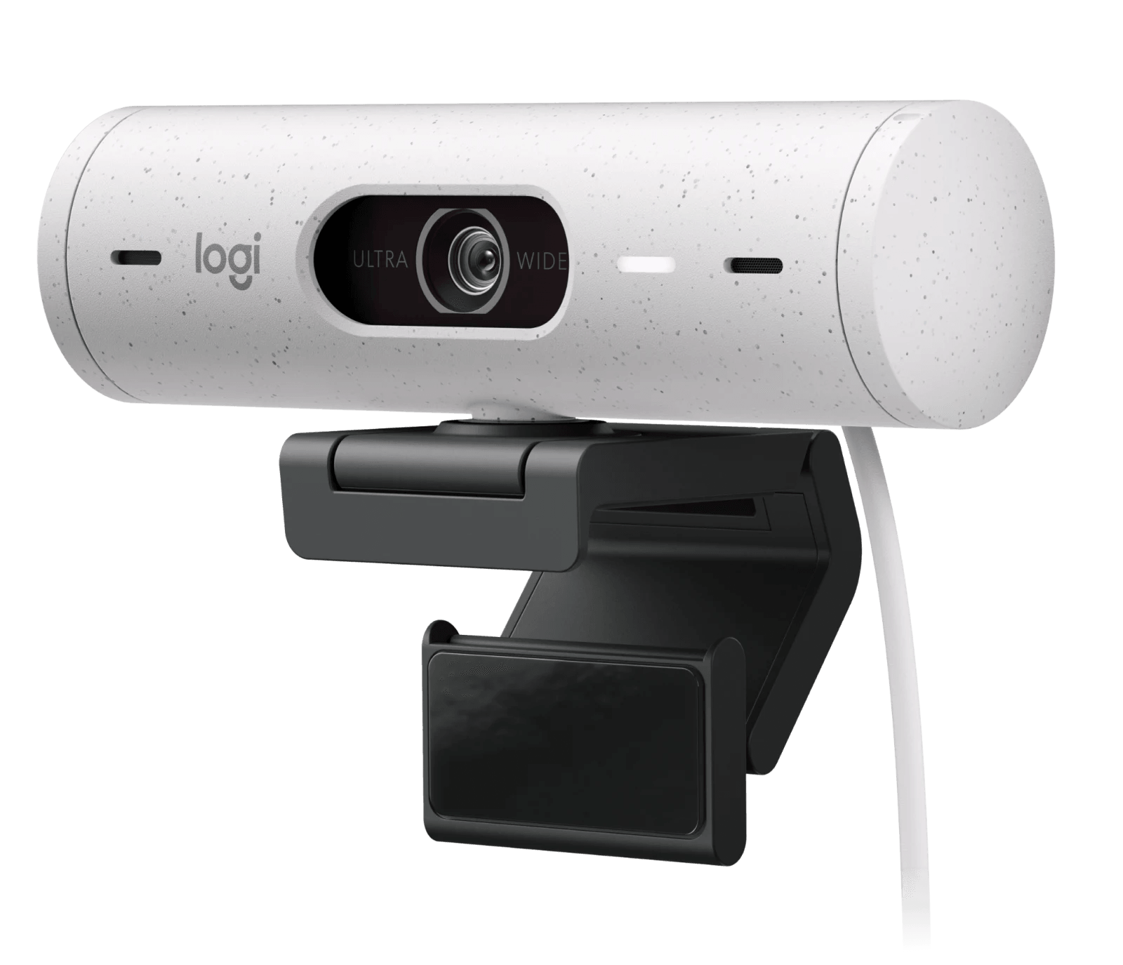 Webcam Logitech Brio 500 Branca Full HD 960-001426-C - Mega Market