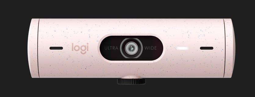 Webcam Logitech Brio 500 Rosa Full HD 960-001418 - Mega Market