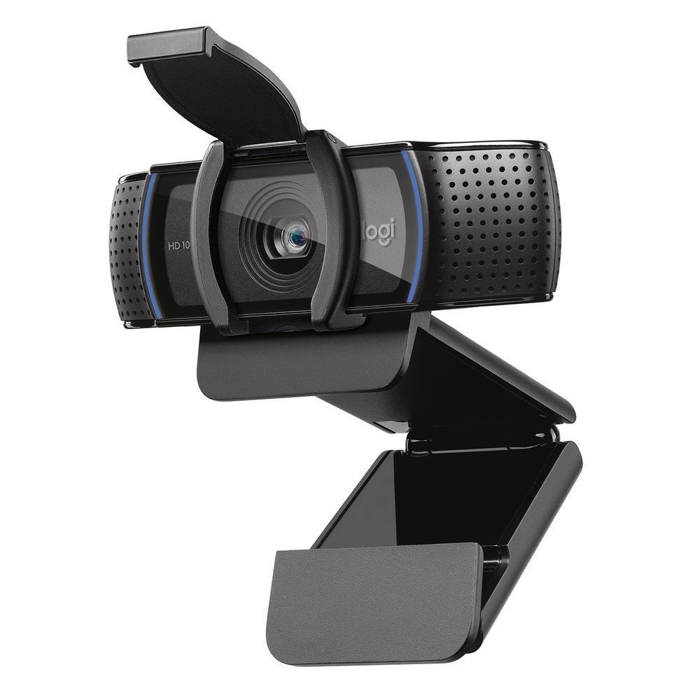 Webcam Logitech C920s Full HD 1080p Preta 960-001257-V - Mega Market